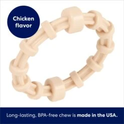 Frisco Ring Tough Nylon Chew Dog Toy, Chicken Flavor 10 Frisco Ring Tough Nylon Chew Dog Toy, Chicken Flavor -Dog Supplies Store 290533 PT2. AC SS1800 V1695760929