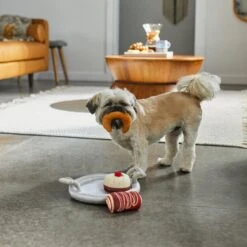 Frisco Brunch Pastry Plate Plush Squeaky Dog Toy 9 Frisco Brunch Pastry Plate Plush Squeaky Dog Toy -Dog Supplies Store 297262 PT3. AC SS1800 V1642087931