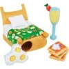 Frisco Brunch Breakfast In Bed Hide & Seek Puzzle Plush Squeaky Dog Toy -Dog Supplies Store 297282 MAIN. AC SS1800 V1642086232