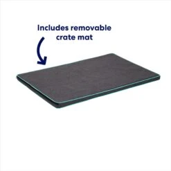 Frisco Heavy Duty Enhanced Lock Sliding Double Door Fold & Carry Wire Dog Crate & Mat Kit -Dog Supplies Store 297461 PT5. AC SS1800 V1633115073