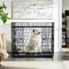 Frisco Heavy Duty Enhanced Lock Sliding Double Door Fold & Carry Wire Dog Crate & Mat Kit, 54 Inch -Dog Supplies Store 297463 MAIN. AC SS1800 V1633625229