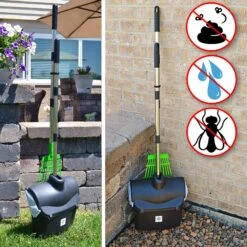 Hygena Scoop Odor Blocking Swivel Bin & Long Handle Rake Dog Poop Scooper -Dog Supplies Store 300994 PT5. AC SS1800 V1629752782