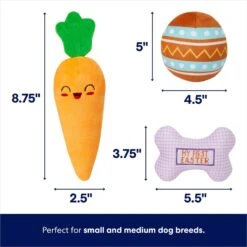 Frisco Easter Puppy Plush Dog Toy -Dog Supplies Store 304968 PT2. AC SS1800 V1672780524