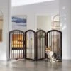 Frisco Arch 4-Panel Solid Wood Dog Gate 2 Frisco Arch 4-Panel Solid Wood Dog Gate -Dog Supplies Store 305152 MAIN. AC SS1800 V1639669187