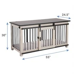 Frisco "Rockford" Dog Crate Credenza & Mat 9 Frisco "Rockford" Dog Crate Credenza & Mat -Dog Supplies Store 315187 PT3. AC SS1800 V1634217787