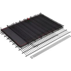 Frisco XX-Large Heavy Duty Enhanced Lock Double Door Wire Dog Crate, Fold & Carry Wire Dog Crate & Mat Kit, 54" -Dog Supplies Store 318116 PT5. AC SS1800 V1634154681