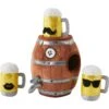 Frisco Beer & Keg Plush Squeaky Dog Toy, 4 Count -Dog Supplies Store 327047 MAIN. AC SS1800 V1648667226