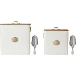 Frisco Premium Airtight Dog & Cat Food Storage Canister With Scoop -Dog Supplies Store 331486 PT5. AC SS1800 V1657656891