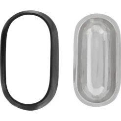 Frisco Long Eared Breed Stainless Steel Dog Bowl, Black, 2 Cup -Dog Supplies Store 331530 PT4. AC SS1800 V1657656874