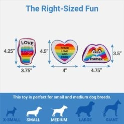 Frisco Pride Rainbow Hide & Seek Puzzle Plush Squeaky Dog Toy 8 Frisco Pride Rainbow Hide & Seek Puzzle Plush Squeaky Dog Toy -Dog Supplies Store 331673 PT2. AC SS1800 V1649785282