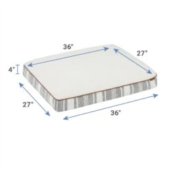 Frisco Farmhouse Rectangular Gusset Dog Bed W/ Removable Cover -Dog Supplies Store 333872 PT1. AC SS1800 V1661364033