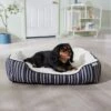 Frisco SW Stripe Rectangular Dog & Cat Cuddler -Dog Supplies Store 333893 MAIN. AC SS1800 V1658719229