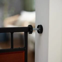 Frisco Wood Accents Extra Wide Auto-close Pet Gate, 30-in -Dog Supplies Store 352631 PT5. AC SS1800 V1657747161