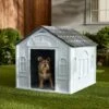 Frisco Deluxe Plastic Outdoor Dog House 1 Frisco Deluxe Plastic Outdoor Dog House -Dog Supplies Store 370357 MAIN. AC SS1800 V1660701208