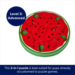 Frisco Watermelon Interactive Puzzle Dog Toy, Advanced -Dog Supplies Store 506322 PT4. AC SS1800 V1675713978