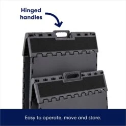 Frisco Foldable Cat & Dog Plastic Stairs, Grey -Dog Supplies Store 540726 PT2. AC SS1800 V1677161122