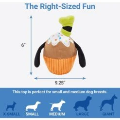 Disney Mickey Mouse Donut Plush Squeaky Dog Toy + 3 Items 14 Disney Mickey Mouse Donut Plush Squeaky Dog Toy + 3 Items -Dog Supplies Store 582398 PT4. AC SS1800 V1658238570