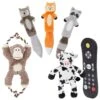 Frisco Forest Friends Stuffing-Free Skinny Plush Squeaky Dog Toy + 3 Items -Dog Supplies Store 582478 MAIN. AC SS1800 V1658237020