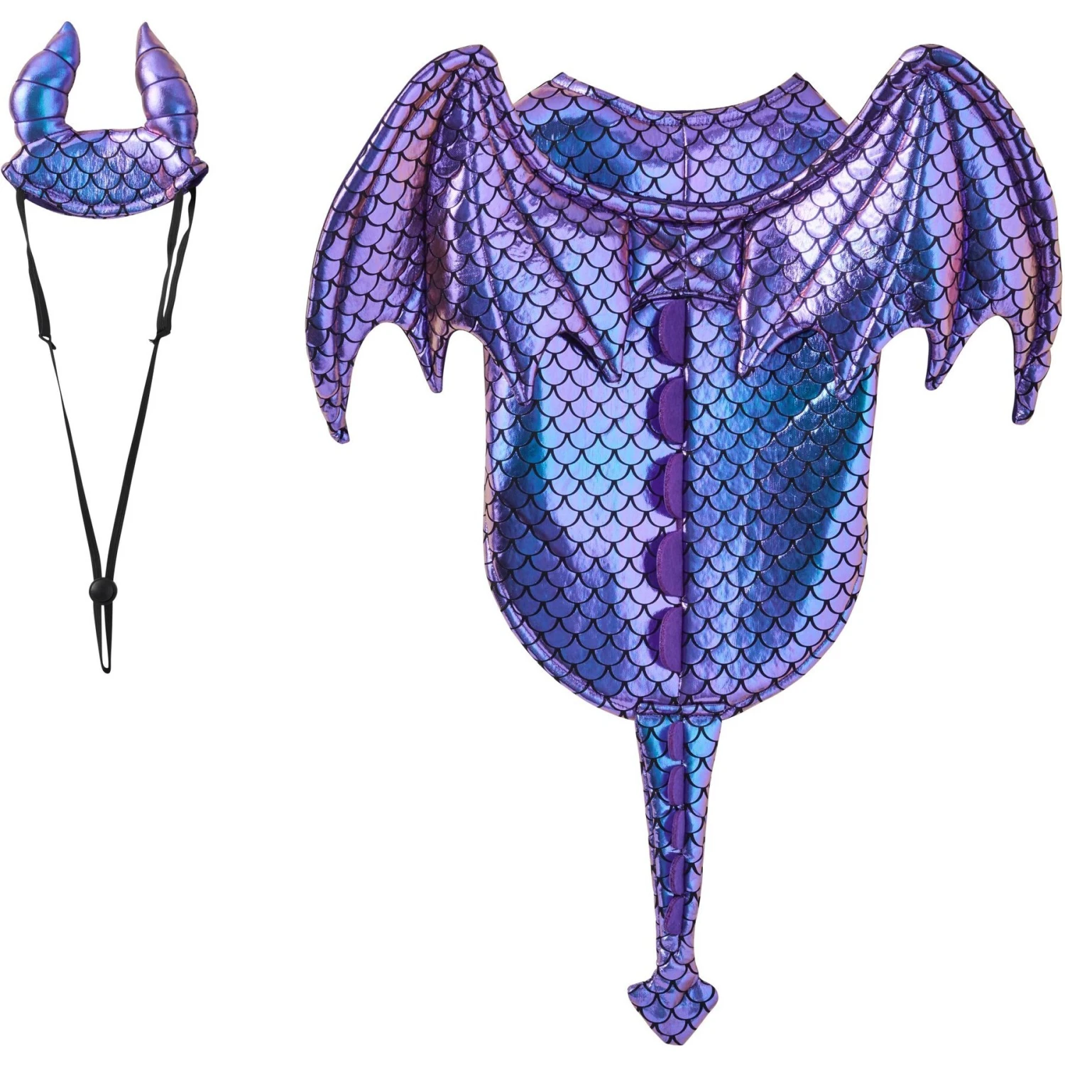 Frisco Dragon Dog & Cat Costume Accessory 6 Frisco Dragon Dog & Cat Costume Accessory - Image 4