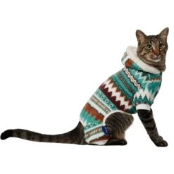 Frisco Fairisle Cozy Plush Fleece Dog & Cat PJs, Green 12 Frisco Fairisle Cozy Plush Fleece Dog & Cat PJs, Green -Dog Supplies Store 719054 PT2. AC SS1800 V1692193162
