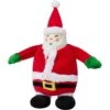 Frisco Holiday Santa On Vacation 2-in-1 Plush Squeaky Dog Toy -Dog Supplies Store 739894 MAIN. AC SS1800 V1694814448