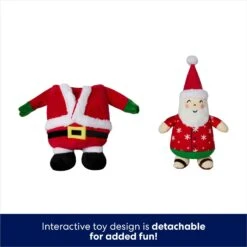 Frisco Holiday Santa On Vacation 2-in-1 Plush Squeaky Dog Toy 10 Frisco Holiday Santa On Vacation 2-in-1 Plush Squeaky Dog Toy -Dog Supplies Store 739894 PT2. AC SS1800 V1694814062