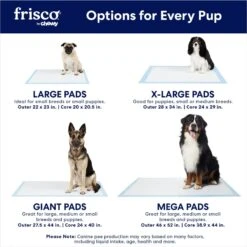 Frisco Mega Non-Skid Ultra Premium Dog Training & Potty Pads -Dog Supplies Store 793822 PT3. AC SS1800 V1683033861