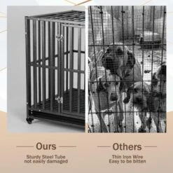 SMONTER Two Doors Heavy Duty Dog Crate -Dog Supplies Store 904190 PT2. AC SS1800 V1688398418