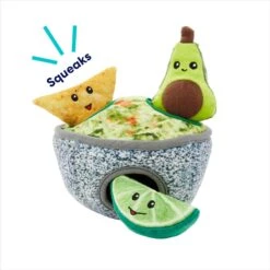 Frisco Trash Can & Raccoons Hide & Seek Puzzle Plush Squeaky Dog Toy & Frisco Guacamole Hide & Seek Puzzle Plush Squeaky Dog Toy -Dog Supplies Store 962062 PT7. AC SS1800 V1694783037