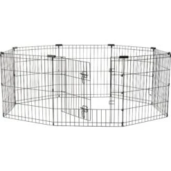 Frisco Wire Dog & Small Pet Exercise Pen With Step-Through Door 12 Frisco Wire Dog & Small Pet Exercise Pen With Step-Through Door -Dog Supplies Store 97484 PT2. AC SS1800 V1657661187