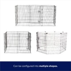 Frisco Wire Dog & Small Pet Exercise Pen With Step-Through Door 15 Frisco Wire Dog & Small Pet Exercise Pen With Step-Through Door -Dog Supplies Store 97484 PT5. AC SS1800 V1667227970
