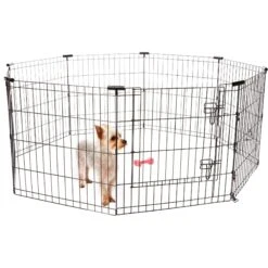 Frisco Wire Dog & Small Pet Exercise Pen With Step-Through Door 16 Frisco Wire Dog & Small Pet Exercise Pen With Step-Through Door -Dog Supplies Store 97484 PT7. AC SS1800 V1657661187