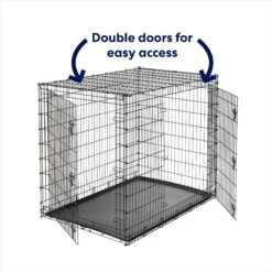 Frisco XX-Large Heavy Duty Double Door Wire Dog Crate, 54 Inch 12 Frisco XX-Large Heavy Duty Double Door Wire Dog Crate, 54 Inch -Dog Supplies Store 97489 PT3. AC SS1800 V1667228484